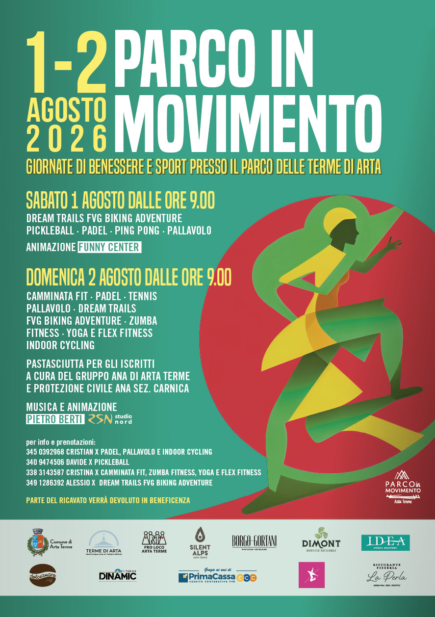Parco in movimento 1-2 agosto 2026
